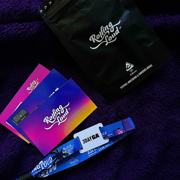 Other - 2022 Miami Rolling Loud 3-Day GA tickets.